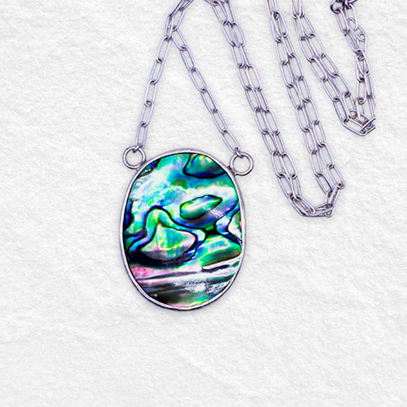 ALCHEMY NECKPIECE: Paua Shell