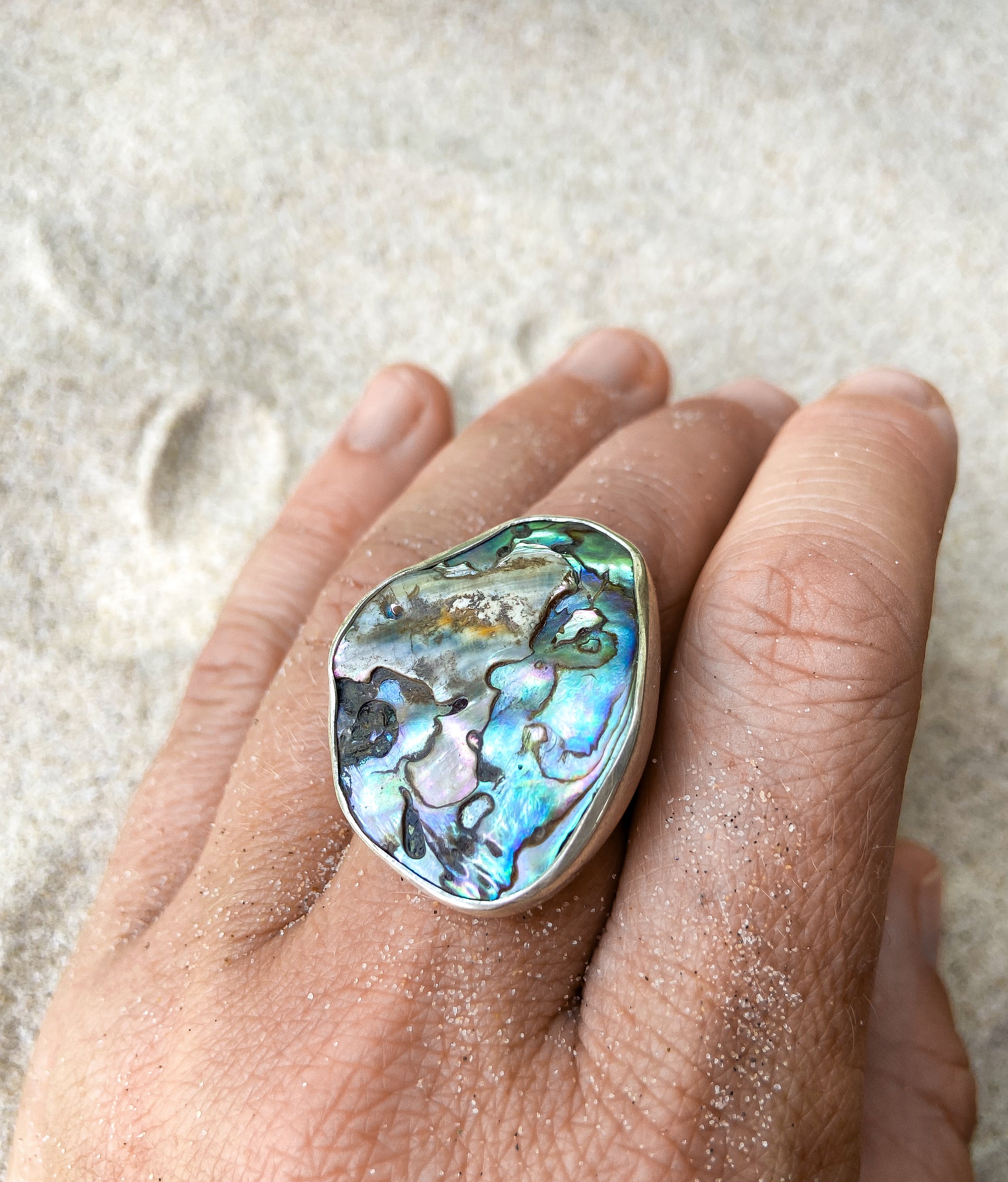 ALCHEMY RING: Paua Shell