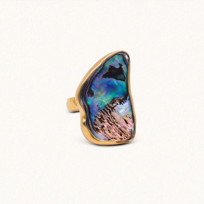 ALCHEMY RING: Paua Shell