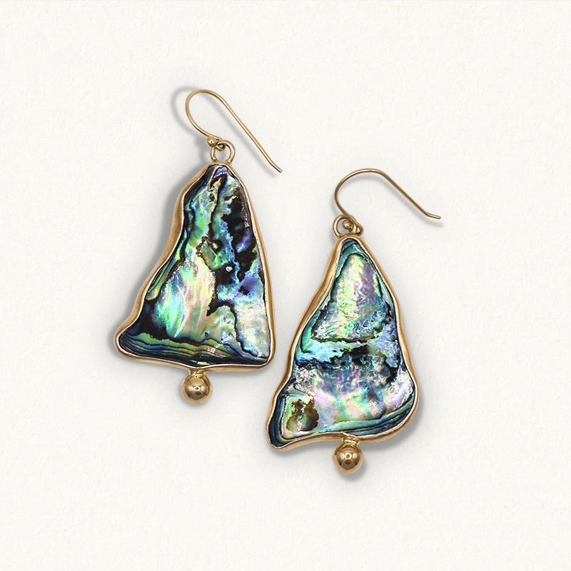 PAUA SHELL EARRINGS