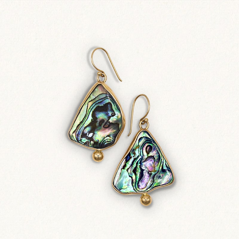 PAUA SHELL EARRINGS