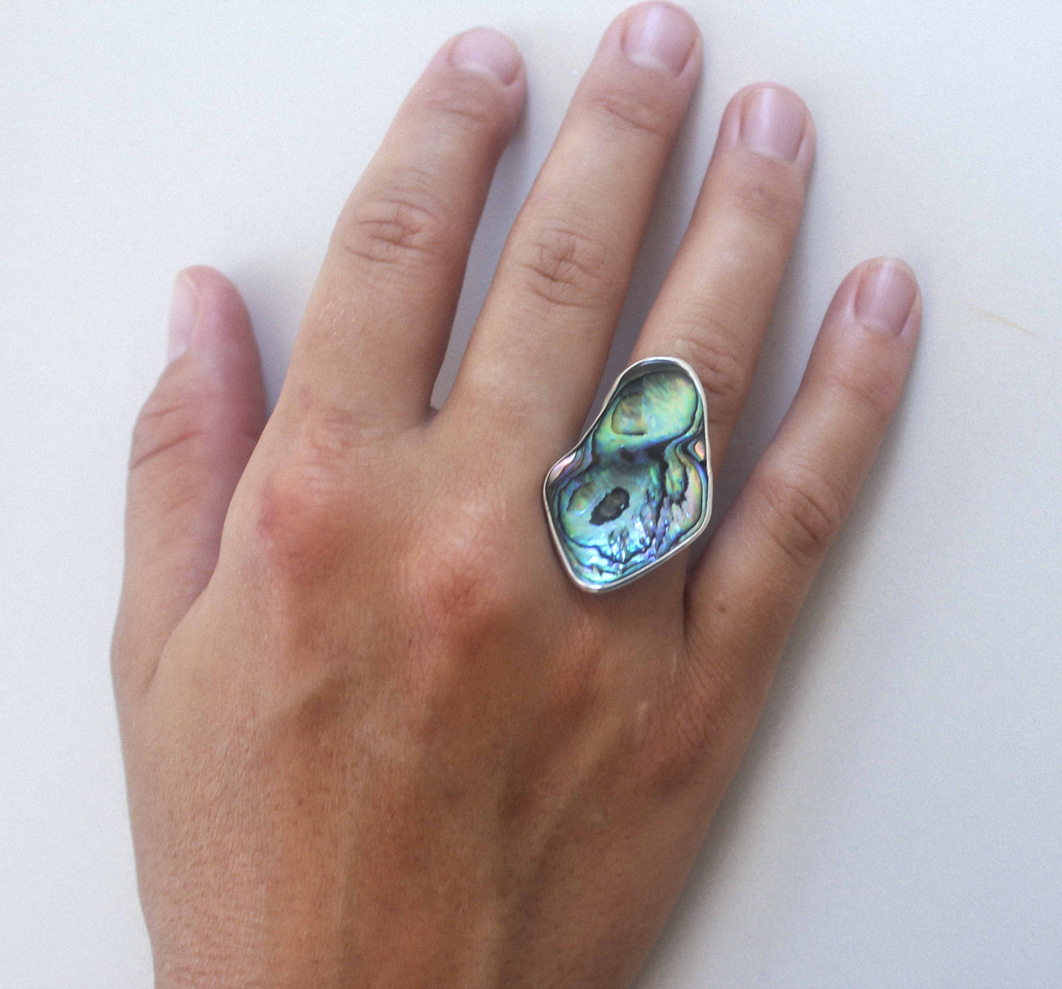 ALCHEMY RING: Paua Shell