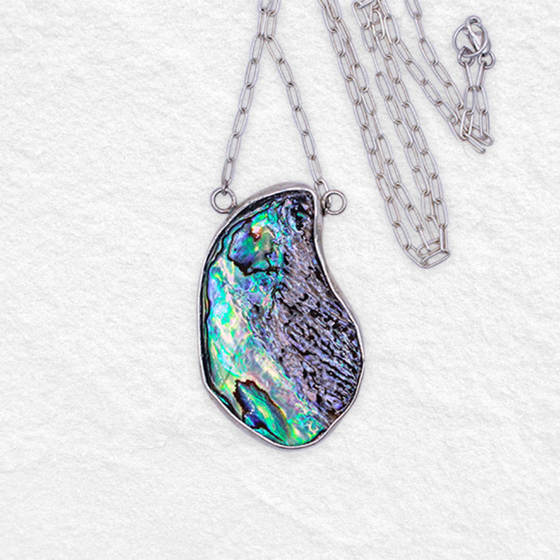 ALCHEMY NECKPIECE: Paua Shell