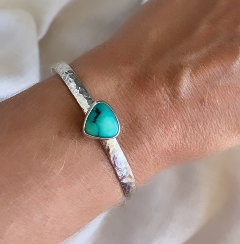 ALCHEMY CUFF: Tibetan Turquoise