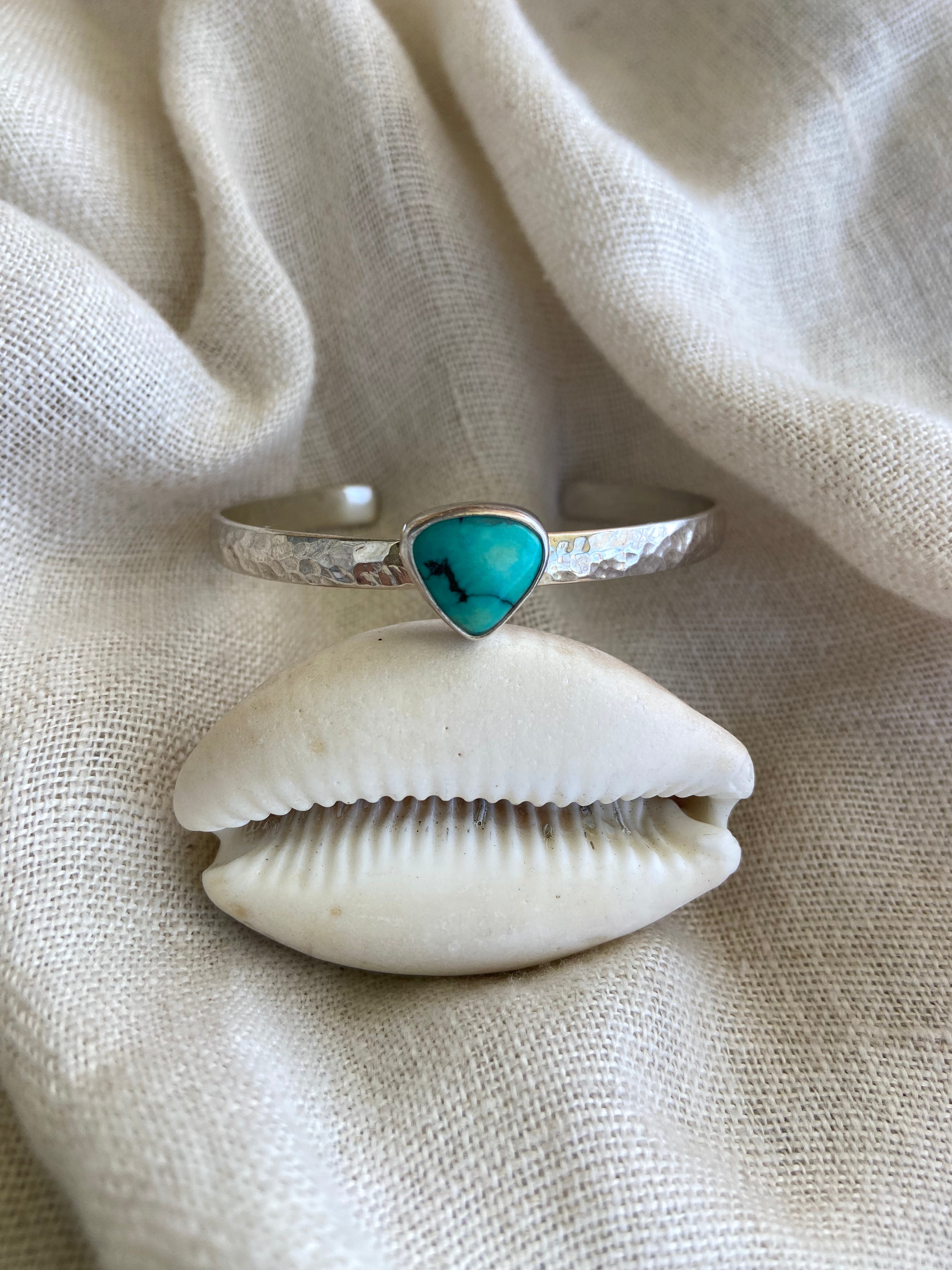 ALCHEMY CUFF: Tibetan Turquoise