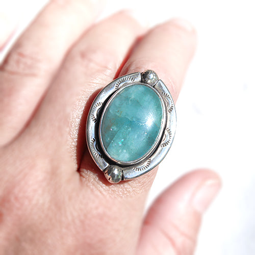 UNIVERSE RING: Aquamarine