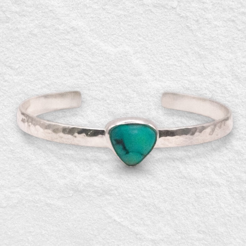 ALCHEMY CUFF: Tibetan Turquoise