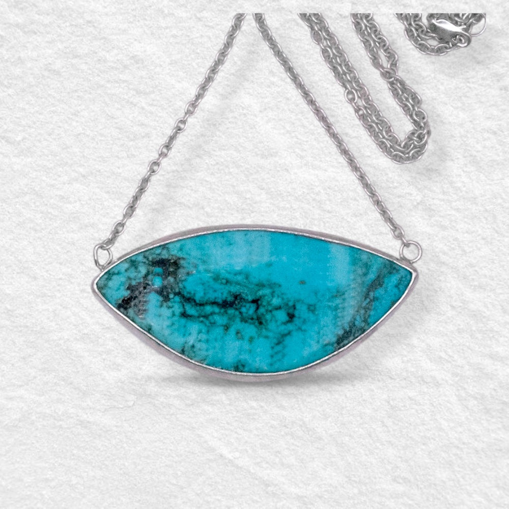 ALCHEMY NECKPIECE: Tibetan Turquoise