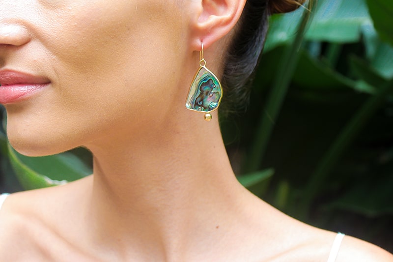 PAUA SHELL EARRINGS