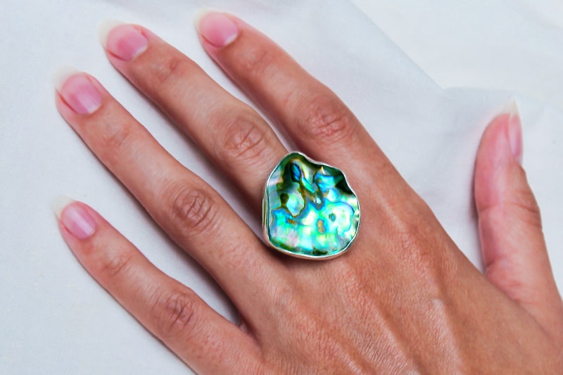ALCHEMY RING: Paua Shell