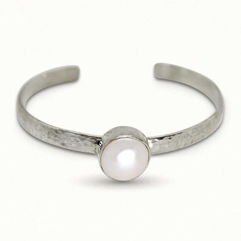 ALCHEMY CUFF: Freshwater Pearl