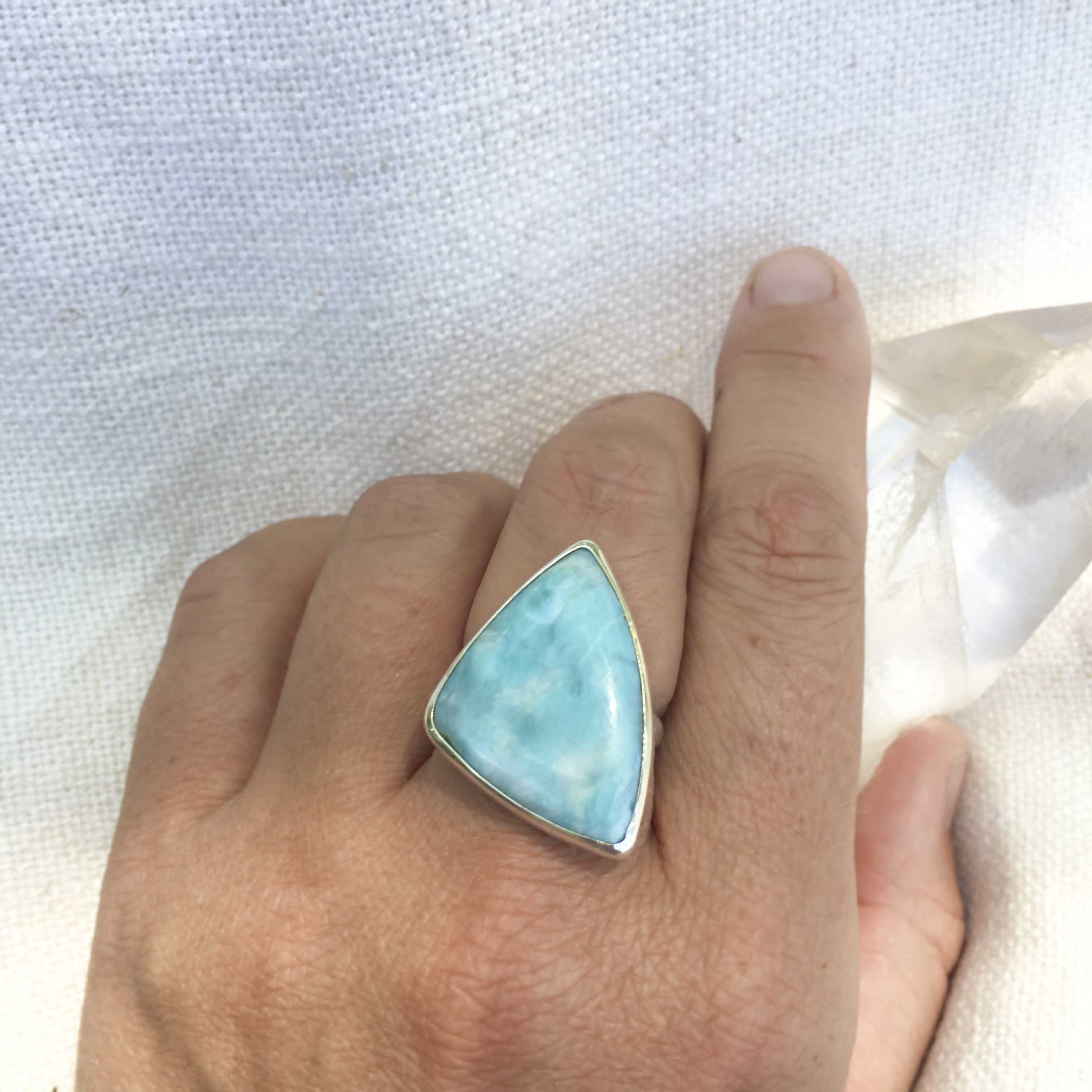 LIGHT RING: Larimar