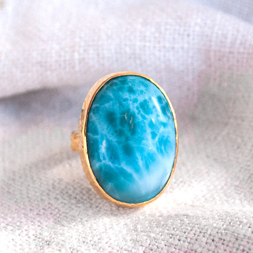 ALCHEMY RING: Larimar