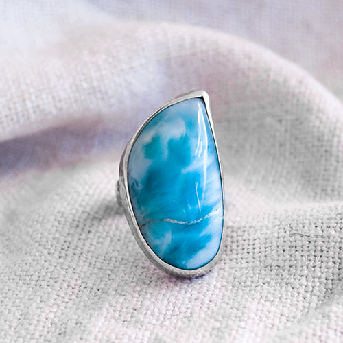 ALCHEMY RING: Larimar